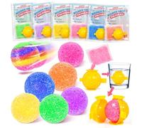 Ppotyo 24 Packs Valentine’s Day Gift Bouncy Ball Kit with Cards for Kids Magic Bouncing Ball STEM Science Experiment Craft Party Favors School Classroom Gifts Exchange for Boys and Girls