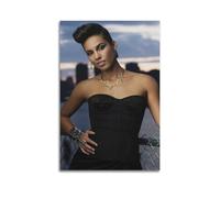 PPOXXFFE Alicia Keys Singer Poster1 Poster Decorative Painting Canvas Wall Posters And Art Picture Print Modern Family Bedroom Decor Posters 24x36inch(60x90cm)