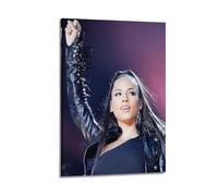 PPOXXFFE Alicia Keys Singer Poster2 Poster Decorative Painting Canvas Wall Posters And Art Picture Print Modern Family Bedroom Decor Posters 24x36inch(60x90cm)