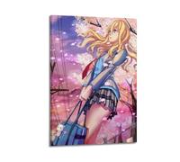 PPOXXFFE Anime April Is Your Lie Poster Poster Decorative Painting Canvas Wall Posters And Art Picture Print Modern Family Bedroom Decor Posters 08x12inch(20x30cm)