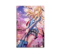 PPOXXFFE Anime April Is Your Lie Poster Poster Decorative Painting Canvas Wall Posters And Art Picture Print Modern Family Bedroom Decor Posters 08x12inch(20x30cm)