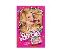 PPOXXFFE Barbie Movie Art Poster Poster Decorative Painting Canvas Wall Posters And Art Picture Print Modern Family Bedroom Decor Posters 08x12inch(20x30cm)