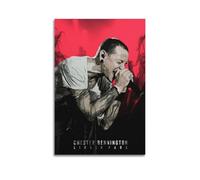 PPOXXFFE Chester Bennington - Linkin Park Poster Poster Decorative Painting Canvas Wall Posters And Art Picture Print Modern Family Bedroom Decor Posters 12x18inch(30x45cm)