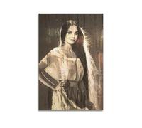 PPOXXFFE Crystal Gayle Poster Poster Decorative Painting Canvas Wall Posters And Art Picture Print Modern Family Bedroom Decor Posters 24x36inch(60x90cm)