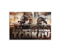 PPOXXFFE Escape from Tarkov Poster1 Poster Decorative Painting Canvas Wall Posters And Art Picture Print Modern Family Bedroom Decor Posters 12x18inch(30x45cm)