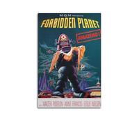 PPOXXFFE Forbidden Planet Movie Poster Poster Decorative Painting Canvas Wall Posters And Art Picture Print Modern Family Bedroom Decor Posters 24x36inch(60x90cm)