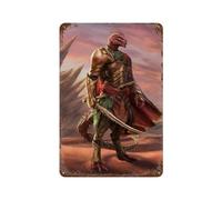 PPOXXFFE Game Divinity Original Sin II Origins Red Prince PosterWall Decor Art Metal Tin Poster Modern Bar Decorations30x20cm