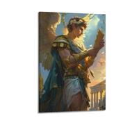 PPOXXFFE Hermes Poster from Greek Mythology Poster Decorative Painting Canvas Wall Posters And Art Picture Print Modern Family Bedroom Decor Posters 20x30inch(50x75cm)