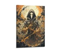 PPOXXFFE Hoodie Dark Plague Doctor Poster Poster Decorative Painting Canvas Wall Posters And Art Picture Print Modern Family Bedroom Decor Posters 24x36inch(60x90cm)