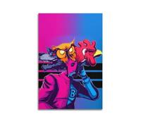 PPOXXFFE Hotline Miami Game Poster19 Poster Decorative Painting Canvas Wall Posters And Art Picture Print Modern Family Bedroom Decor Posters 12x18inch(30x45cm)