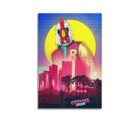 PPOXXFFE Hotline Miami Game Poster2 Poster Decorative Painting Canvas Wall Posters And Art Picture Print Modern Family Bedroom Decor Posters 12x18inch(30x45cm)