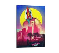 PPOXXFFE Hotline Miami Game Poster2 Poster Decorative Painting Canvas Wall Posters And Art Picture Print Modern Family Bedroom Decor Posters 20x30inch(50x75cm)