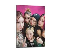 PPOXXFFE ITZY Poster Poster Decorative Painting Canvas Wall Posters And Art Picture Print Modern Family Bedroom Decor Posters 24x36inch(60x90cm)