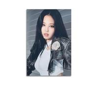 PPOXXFFE Jennie Kim Poster Poster Decorative Painting Canvas Wall Posters And Art Picture Print Modern Family Bedroom Decor Posters 24x36inch(60x90cm)