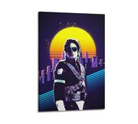 PPOXXFFE Michael Jackson Vintage Art Poster Poster Decorative Painting Canvas Wall Posters And Art Picture Print Modern Family Bedroom Decor Posters 24x36inch(60x90cm)