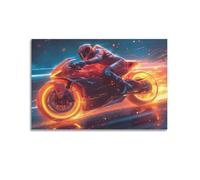 PPOXXFFE Motor Speed Spectrum Poster Poster Decorative Painting Canvas Wall Posters And Art Picture Print Modern Family Bedroom Decor Posters 20x30inch(50x75cm)