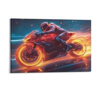 PPOXXFFE Motor Speed Spectrum Poster Poster Decorative Painting Canvas Wall Posters And Art Picture Print Modern Family Bedroom Decor Posters 20x30inch(50x75cm)