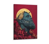 PPOXXFFE Thor And The Weak And Fallen King Poster Poster Decorative Painting Canvas Wall Posters And Art Picture Print Modern Family Bedroom Decor Posters 08x12inch(20x30cm)
