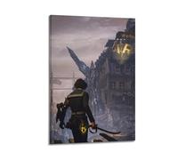 PPOXXFFE Video Game Poster Pinocchio Lies Poster Decorative Painting Canvas Wall Posters And Art Picture Print Modern Family Bedroom Decor Posters 12x18inch(30x45cm)