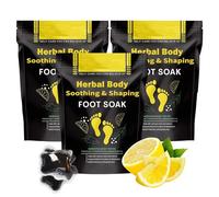 Pppanyidi 15 Foot Soaking Herb Beads Body Cleansing & Detox Beads for Foot Soak Durable Foot Massage Beads Portable Colorless