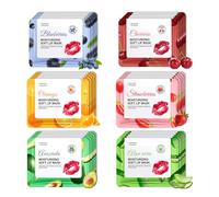 PPPanYiDi Set of Moisturising Masks for Lips, Night Masks for Dry Lips, Volume Plasters for Long-Lasting Moisturising Lips, for Sleeping, Daily Care of L