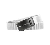 PPQIRU 2pcs Men's Belt With Automatic Buckle, Middle-aged And Young Men's Canvas Belt, Business Outdoor Belt(White,130cm)