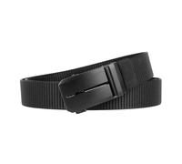 PPQIRU 2pcs Men's Belt With Automatic Buckle, Middle-aged And Young Men's Canvas Belt, Business Outdoor Belt(Black,130cm)
