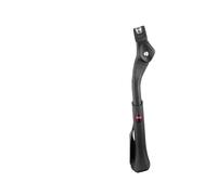 PPQIRU Bike Kickstand Adjustable Bicycle Kickstand Aluminium Alloy Snow Folding Bike Electric Vehicle for 20-29in Rear Side Foot Support(Black 01-1)