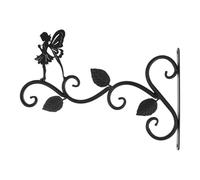 PPQIRU Hanging Basket Brackets 2 Pcs Iron Plant Hanger Bracket 11.8inch Hanging Hooks Rustic Home Decor for Indoor Outdoor for Flower Baskets Wind Chimes