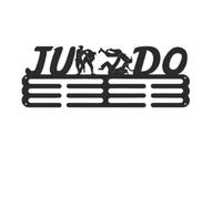 PPQIRU Medal Hanger Holder Display Male Judo Sports Medals Display Rack Hook for 60+ Medals Wall Mount Ribbon Display Holder(Style 07)