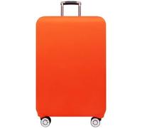 PPQIRU Suitcase Cover 2pcs Outdoor Holiday Travel Suitcase Set is Suitable for 18-32 Inch Thick Dust Covers Travel Accessories Luggage Protection Covers(Orange red,S)