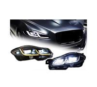 PPQIUTAOQ Head Lamp Compatible For Jaguar XJL Headlight 2011-2019 Headlights XJ XF XE DRL Turn Signal High Beam Angel Eye Projector Lens(FOR AFS USER)