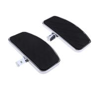 PPQOZMD 1 Pair Front Floorboards for Honda for VF 250 750 for Yamaha V-STAR for DragStar 650 XV Metal + Rubber