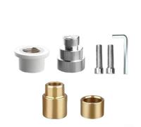 PPR Internal Thread Repair Tool for Cracked Pipes - PVC Water Pipe Threader Kit with Wrench - Fix Broken Threads 1/2 to 2 Inch Without Replacing Tubing(4 Points)