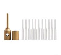 PPR Pipe Repair Tool Set for Plastic Plumbing Welding - Metal & PPR Die Heads for Leak Repair on Water Pipes, Compatible with PPR Fittings and Pipes(A)