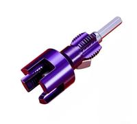 PPR Pipe Threader Internal Thread for 4 6 Point PVC Water Pipe, Alloy Steel Drill Bit Reamer with Double End Design for 1/2 3/4 Inch Plumbing Repair Tasks(A)