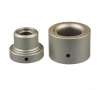 PPR Pipe Welding Head 20-32mm for Hot Melt Tool, Socket Fusion Die Set Compatible with PPR HDPE Water Pipes, Non- Aluminum Alloy We(25MM)