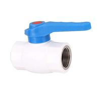 PPR Plastic Female Thread Ball Valve Connector Food- Water Pipe Fitting with High Strength Heat Long Durability for Hot Cold Pure Systems