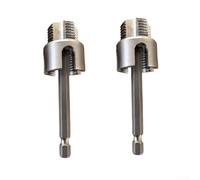 PPR Water Pipe Thread Opener and Tapper Set with 4-Point and 6-Point Internal External Dies for Plumbing Installation Repair Tools(C)