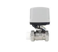 Ppr Waterproof Electric Two-Way Valve 304 Stainless Steel Material Thickened Valve Body Corrosion Resistant Automatic Temperature Control Water Valve(220V PPR20)