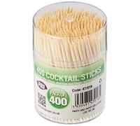 PPS 400 x Wooden Cocktail Sticks/TOOTHPICKS - 6.5cm - Home, Kitchen, Bars
