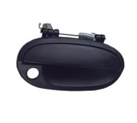 PPSERTB Car Exterior Handle Replacement Compatible with Chevrolet for Spark 2006 2007 2008 2009 Exterior Door Handle Black Front Rear Left Right 96601472 96601474