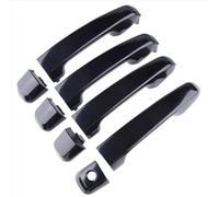 PPSERTB Compatible with Toyota for Land for Cruiser for Prado J150 Series 2009-2020 1 Set Car Black Front Rear Outer Door Handle Vehicle Doors Outer Accessories