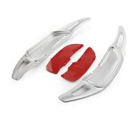 PPSERTB Paddle Shifter Compatible with Benz for E63 E43 W213 2017-2019 for G63 W463 2019 Car Steering Wheel Gear Extend Shift for Up Down Paddles(Silver)