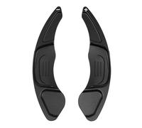 PPSERTB Paddle Shifter Compatible with VW for Polo for GTI 2015-2020 Car Steering Wheel Gear Extend Shift for Up Down Paddles Interior Mouldings(Black)