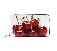 PPTHSNVB Cute white tiger Women's Wallet Large Capacity Credit Card Holder Zip Phone Clutch Ladies Travel Purse, Chilean Cherries, One Size, Classic