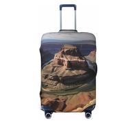 PPTHSNVB Grand Canyon Arizona Luggage Covers for Suitcase Elastic Suitcase Cover Protector Dustproof Anti-Scratch Thicken Travel Luggage Cover Washable Baggage Covers Fit 18-32 Inch Luggage, Black, S