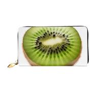 PPTHSNVB Magical Design Norse Runes Compass Women's Wallet Large Capacity Credit Card Holder Zip Phone Clutch Ladies Travel Purse, Green Kiwi, One Size, Classic