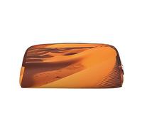 PPTHSNVB Pencil Case Sand Dunes in The Sahara Desert Pencil Pouch with Zipper Pencil Bag Large Capacity Leather Pencil Pouch Portable Makeup Bag for Women Men