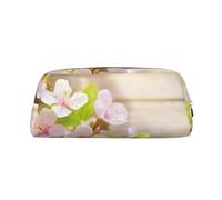 PPTHSNVB Pencil Case Spring and Flower Pencil Pouch with Zipper Pencil Bag Large Capacity Leather Pencil Pouch Portable Makeup Bag for Women Men
